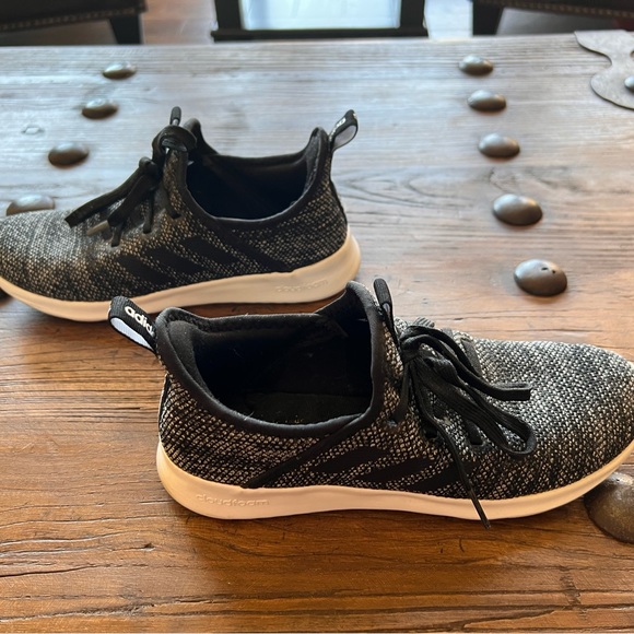 adidas Women's Cloudfoam Pure Running Shoe, black 6.5, DB0694 walking tennis - Picture 9 of 9